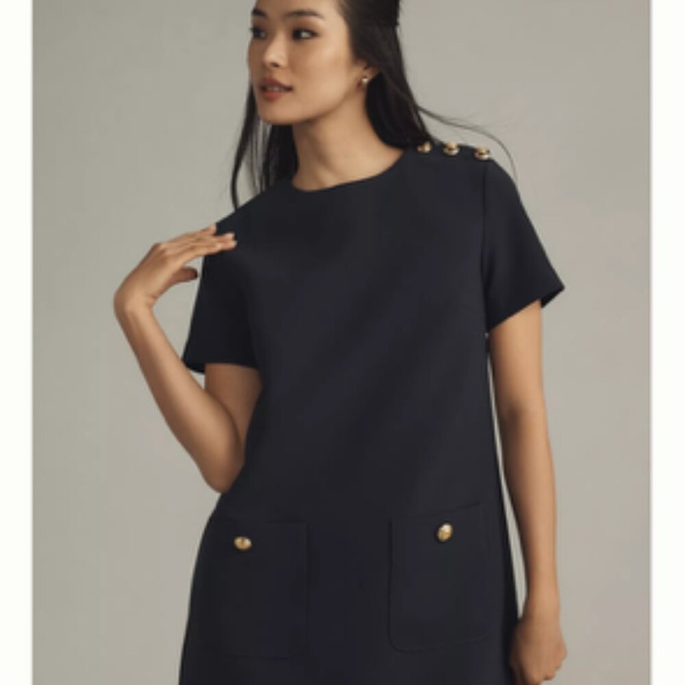 English Factory Navy Dress